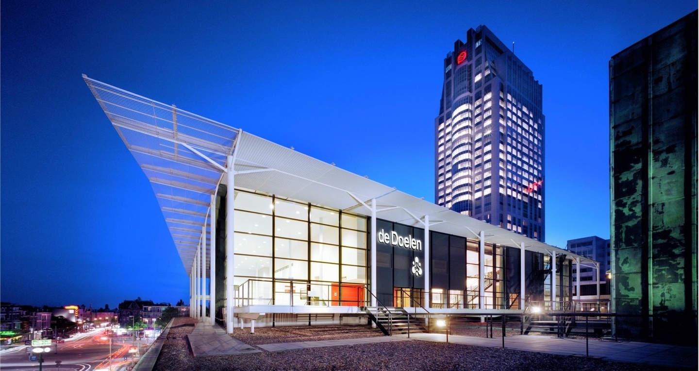Hier findet die Classical:Next 2015 statt: Ein Blick auf die Dachterrasse der Konzerthalle de Doelen in Rotterdam