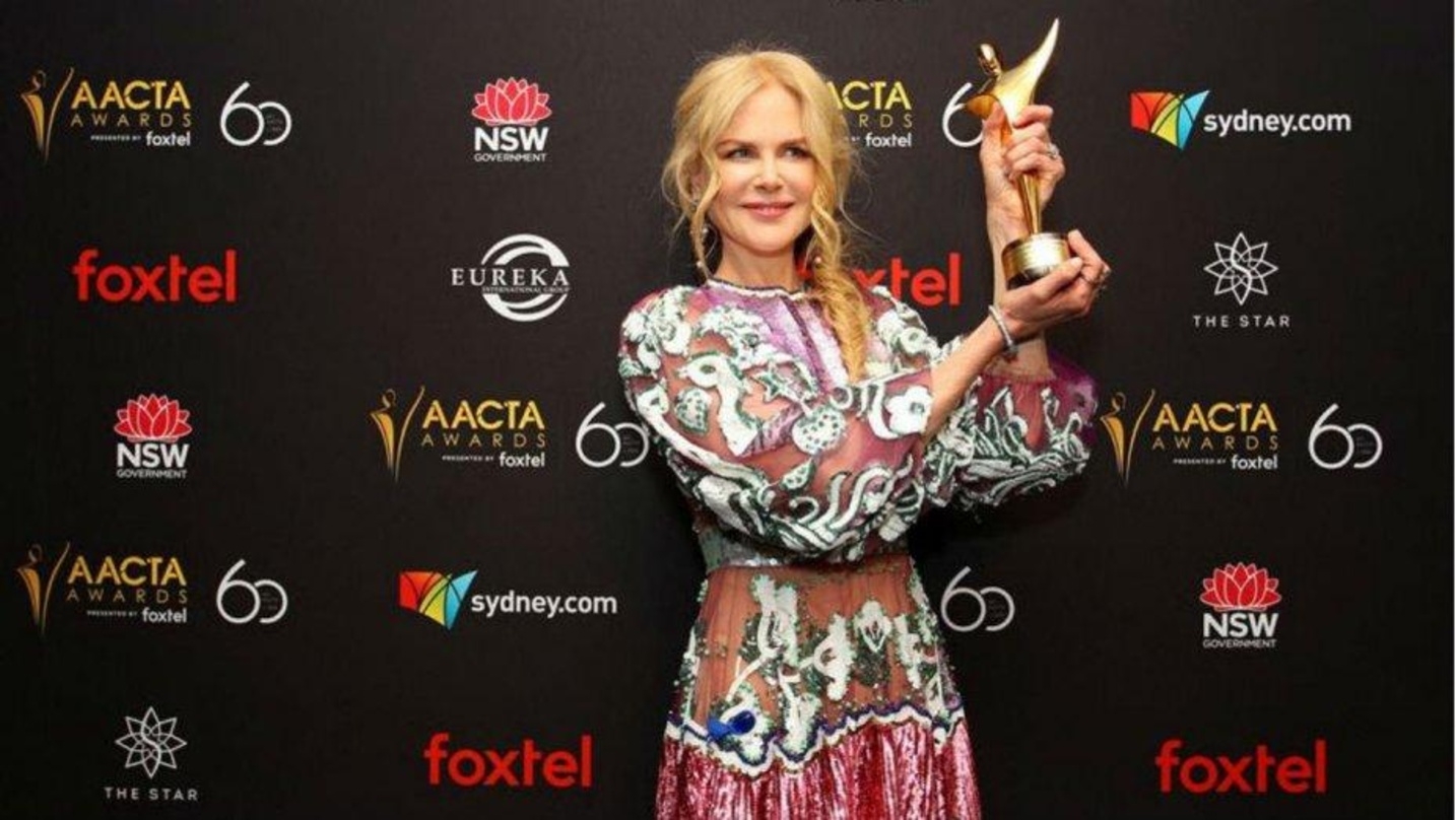 Nicole Kidman mit ihrem "australischen Oscar"