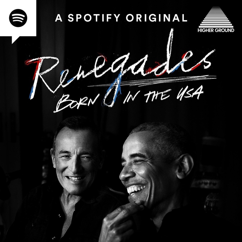 Schulterschluss: Spotify veröffentlicht in Zusammenarbeit mit der Produktionsfirma von Barack und Michelle Obama, Higher Ground, einen neuen Podcast des Ex-US-Präsidenten zusammen mit Rockstar Bruce Springsteen