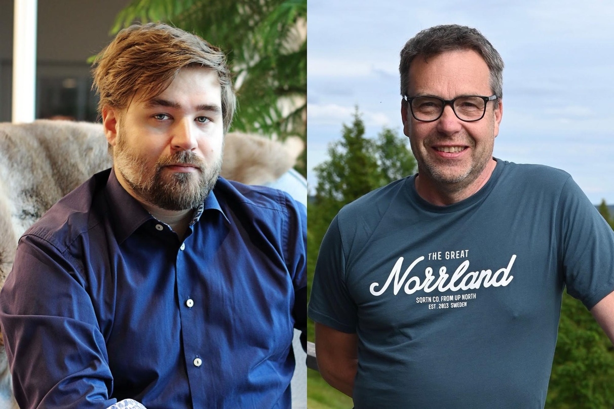 Johan Pilestedt, CEO und Gründer von Arrowhead, und Lars Lindblom, CEO und Gründer von Mind Detonator