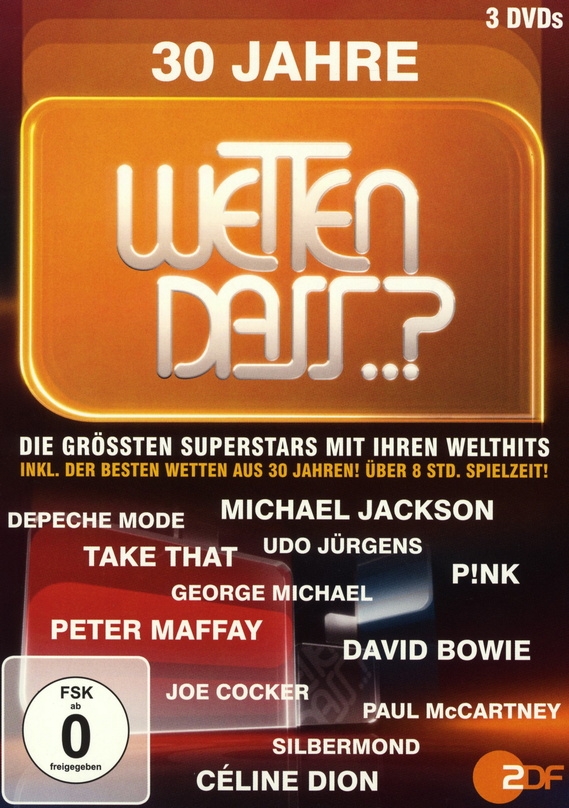 Katalogschwerpunkte bei Sony Music: DVDs zu "Wetten, dass ...?", der "ZDF Hitparade" und die DVD-Box "Die besten Deutschen Hits der 80er" verzeichnen einen so guten Verkauf, dass der Münchner Major die Reihen auch 2012 fortführen möchte