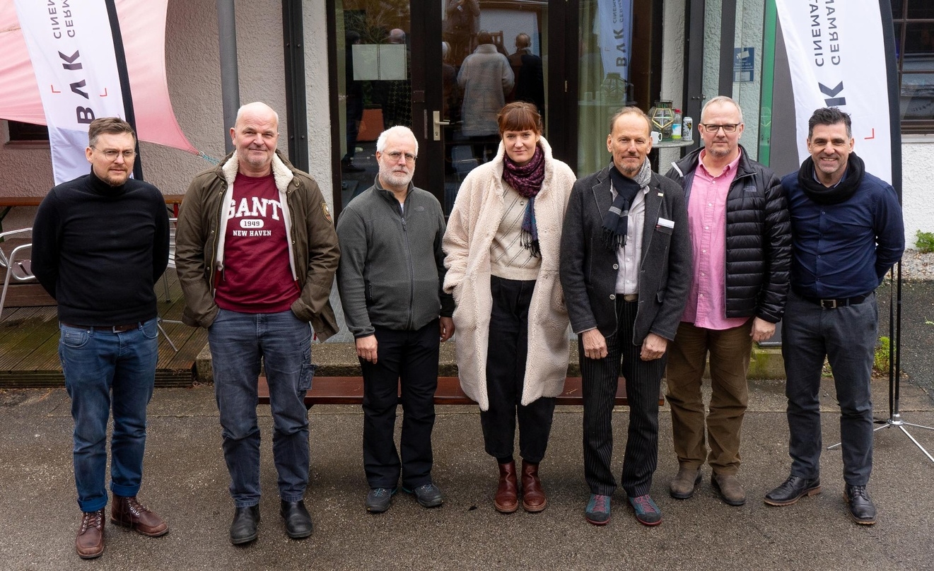 Der neu Vorstand des BVK (v.l.n.r.): Thomas Gottschalk, Präsident Markus Schott, Markus Stoffel, Julia Schlingmann, Johannes Kirchlechner, Martin Bethge, Alexander Böhle