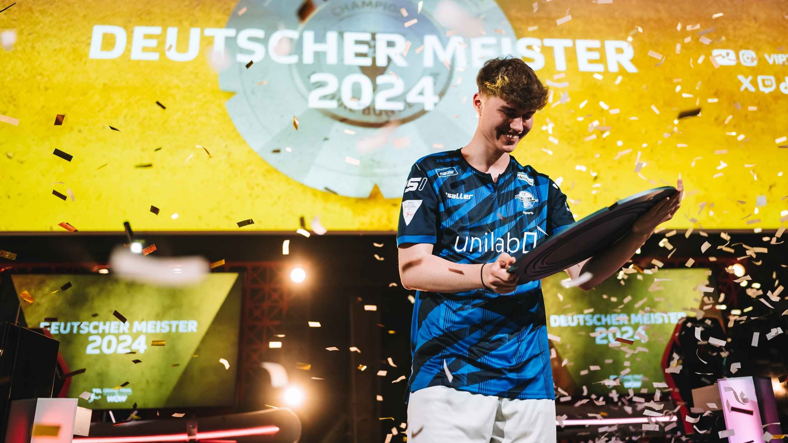 Jonas Wirth is Individual Champion 2024 of the WOW Virtual Bundesliga
