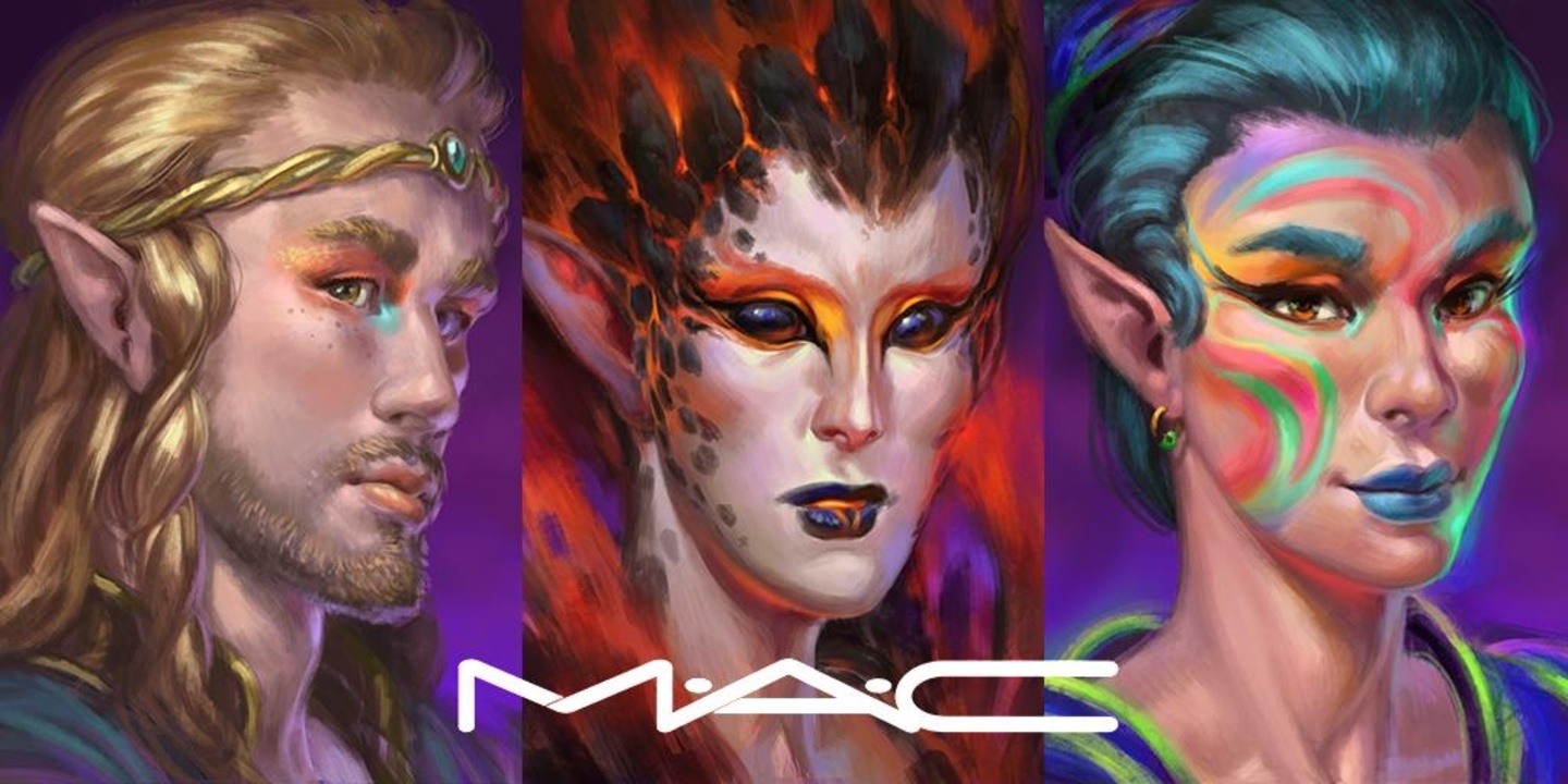 Die "Elvenar"-Figuren mit MAC-Look.