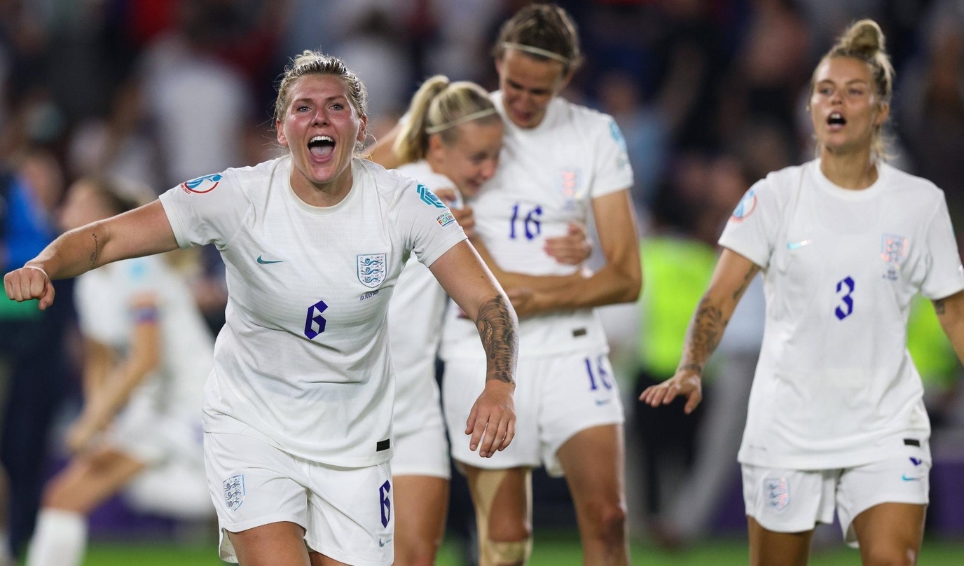 Die englischen Fußballerinnen zogen gestern Abend ins EM-Halbfinale ein