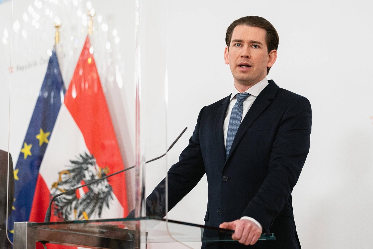 Bei einer Pressekonferenz am vergangenen Freitag kündigte Kanzler Sebastian Kurz die Öffnungsschritte an