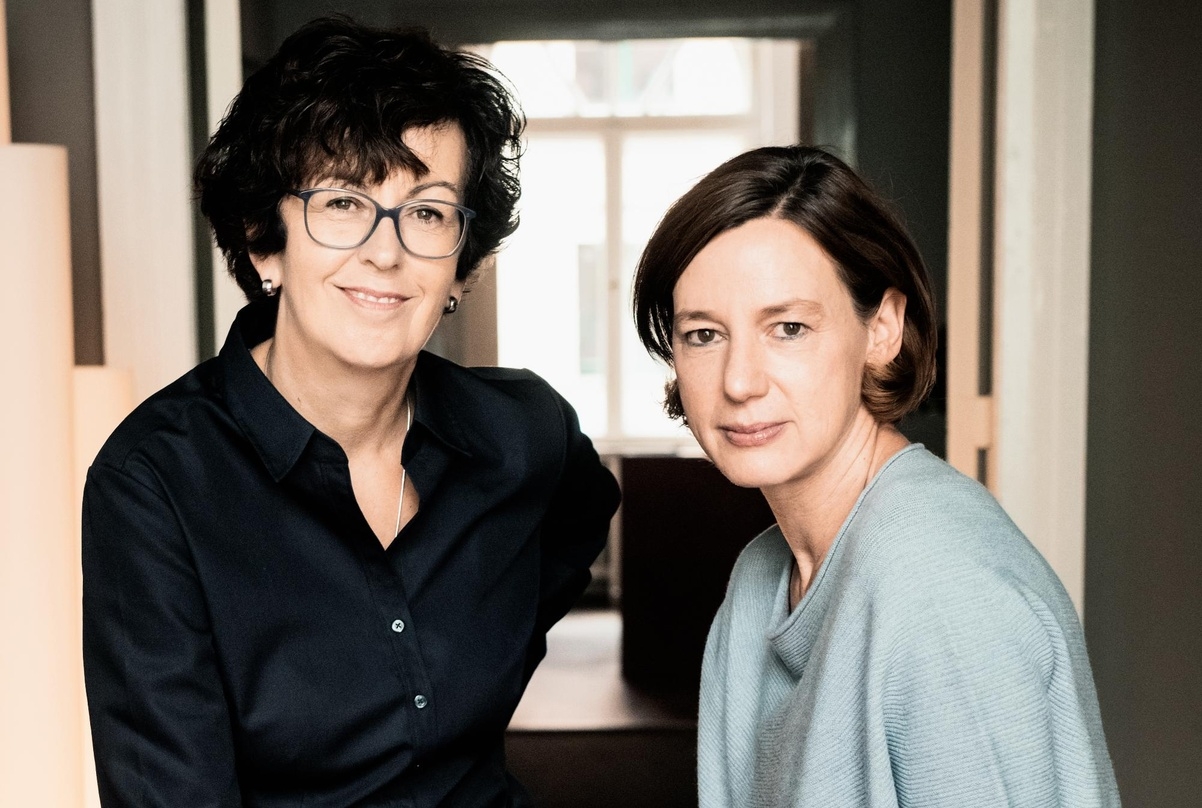 Die künftigen Geschäftsführerinnen der Deutschen Filmakademie: Maria Köpf (li.) und Anne Leppin