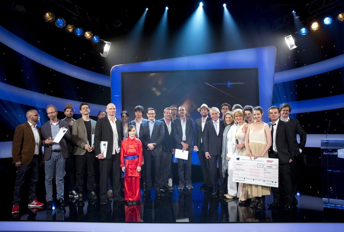 Preisträger und Juroren nach der Verleihung des Deutschen Kamerapreises 2013