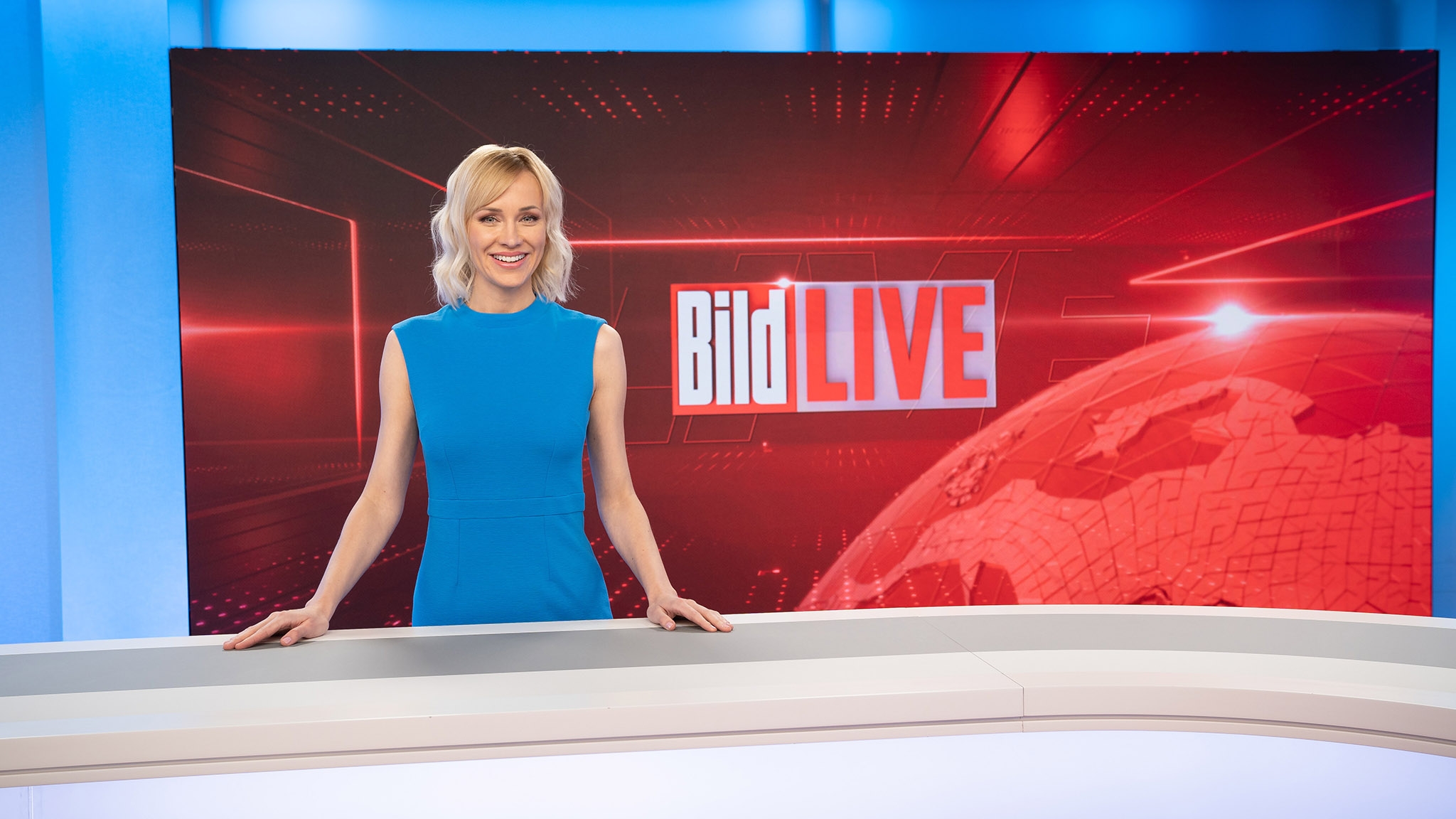 Lisa Loch ist neue Moderatorin bei dem Nachrichtenformat "Bild Live" von Bild TV