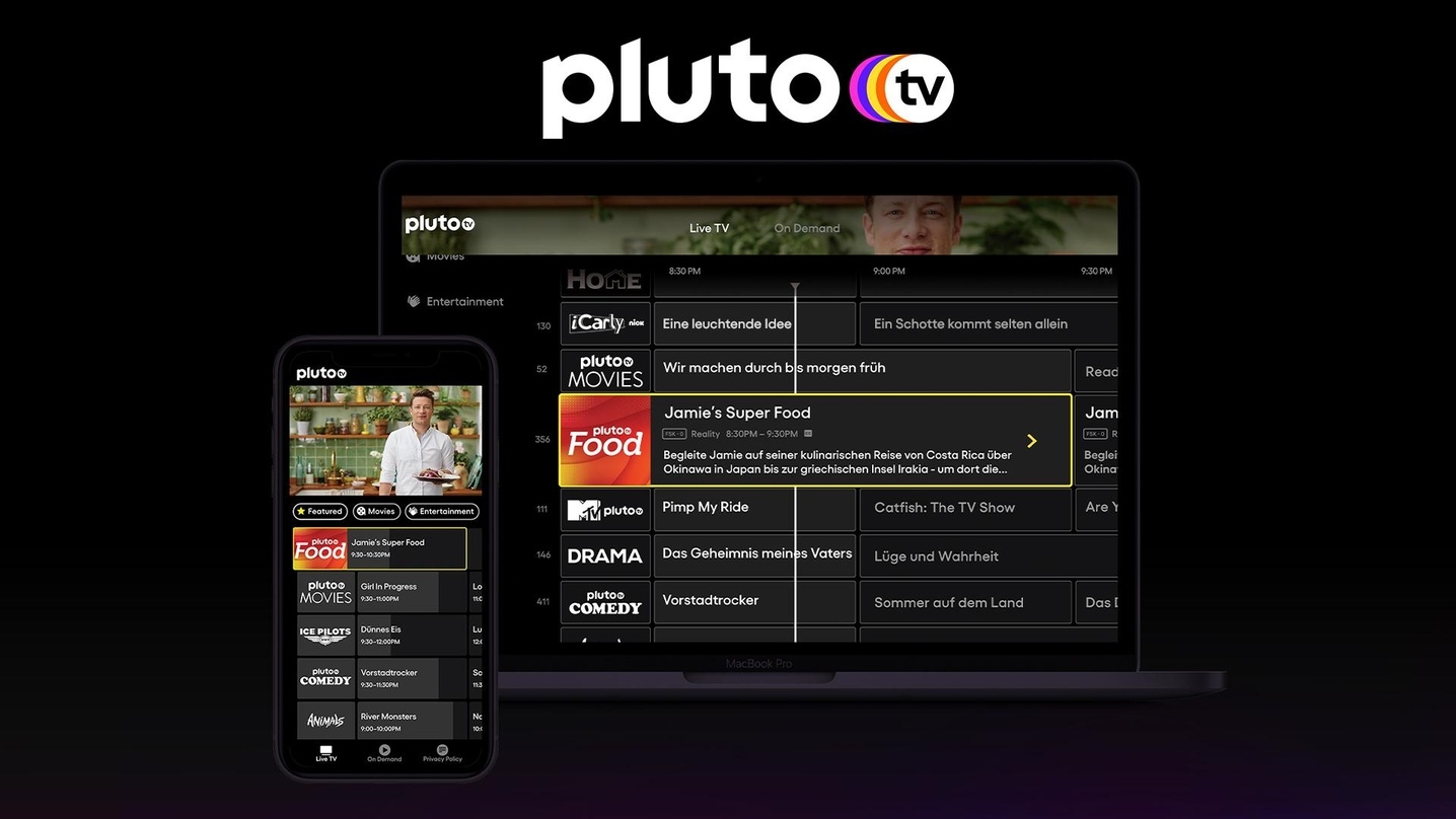 Pluto TV ist jetzt auch ganz simpel über den eigenen Browser zu schauen