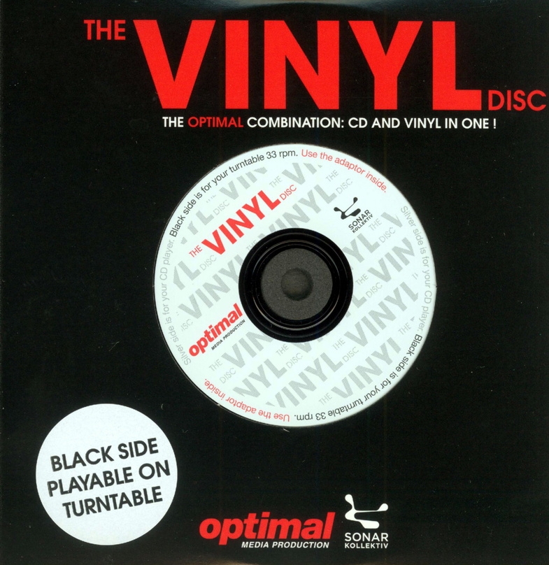 CD und Schallplatte zugleich: die VinylDisc