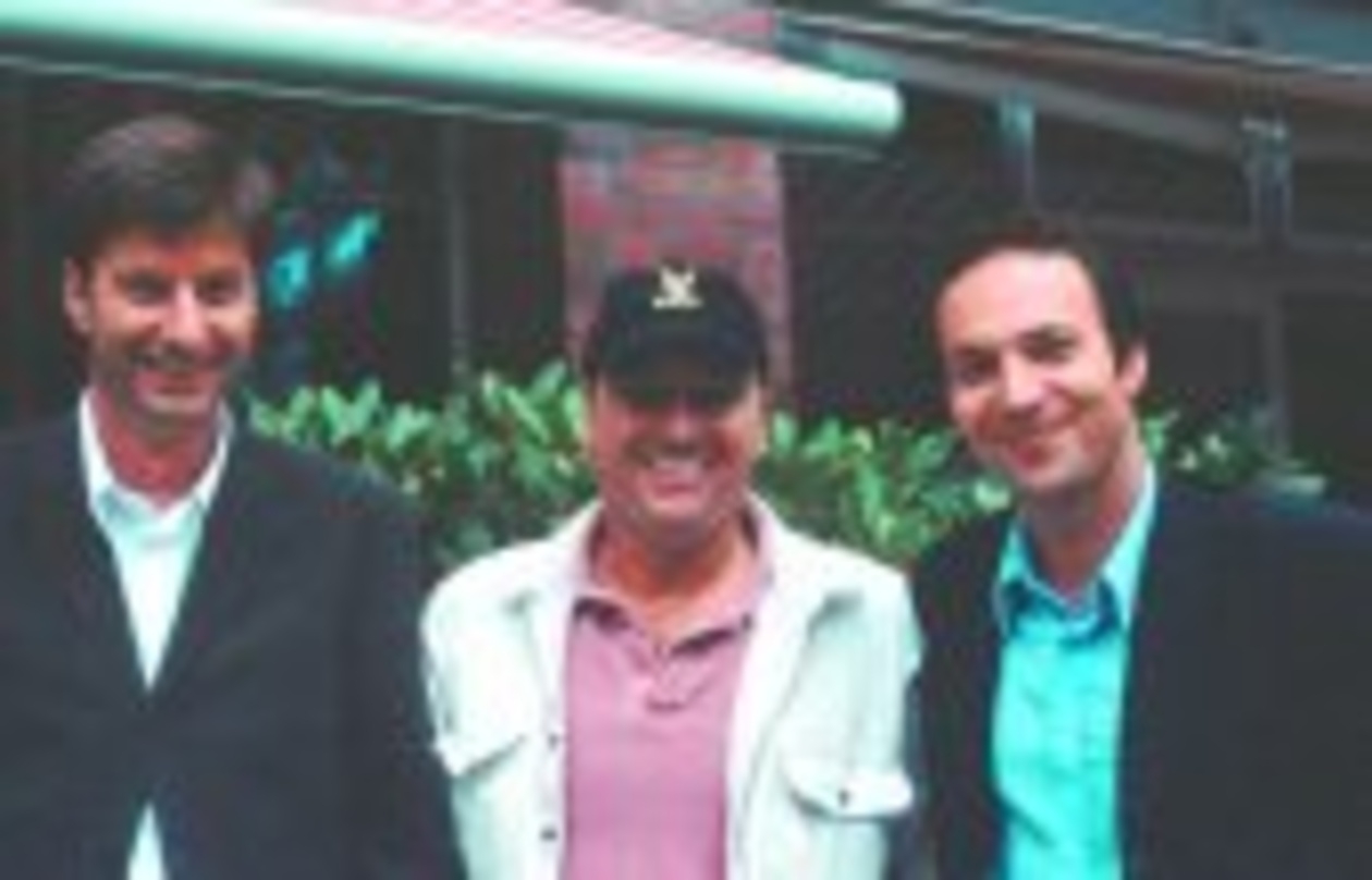 Niels G. Stitz, Joe Coppoletta, Thomas Justus (v.l.)