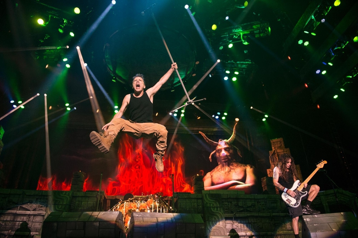 2017 in drei deutschen Arenen zu erleben: Iron Maiden live