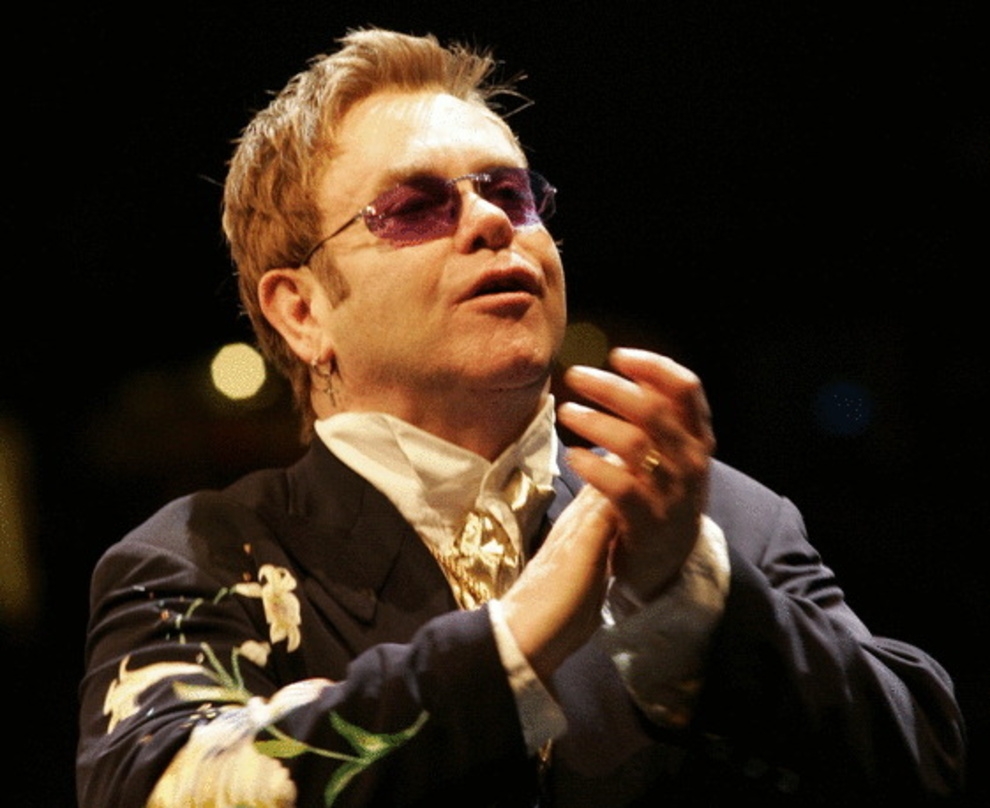 Auf Platz eins der Millionenseller: Sir Elton John
