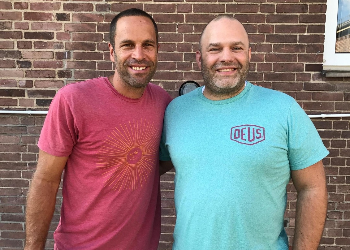 Trafen sich in Berlin (von links): Jack Johnson und Ulf Zick