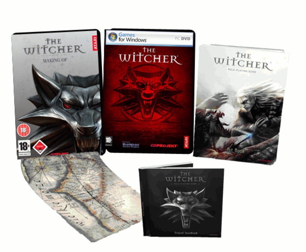 Gut ausgestattet ist die Limited Edition von "The Witcher"