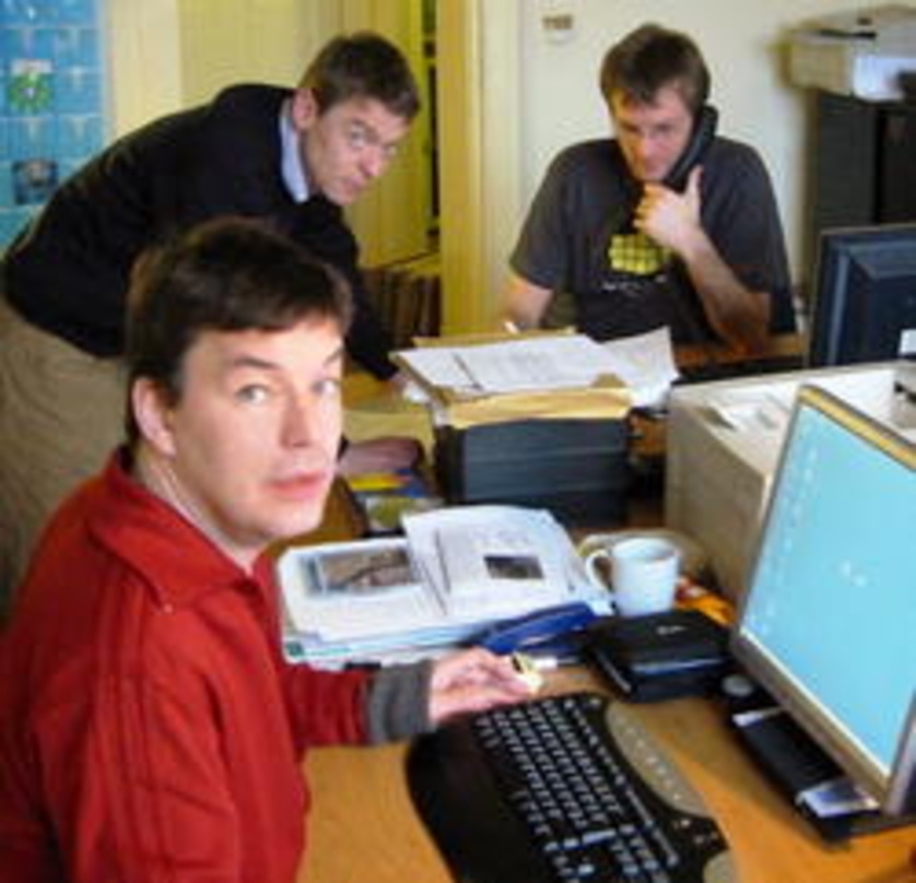 Gründeten MDM (v.l.n.r.): Heidemann, Klamann und Schmidt