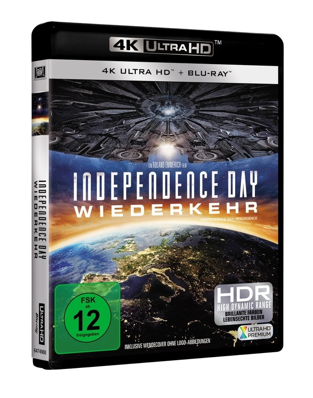 Erscheint auch in 4K- und HDR-Qualität: "Independence Day 2"
