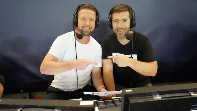 Europa League bei RTL: Marco Hagemann (r.) mit Co-Kommentator Steffen Freund