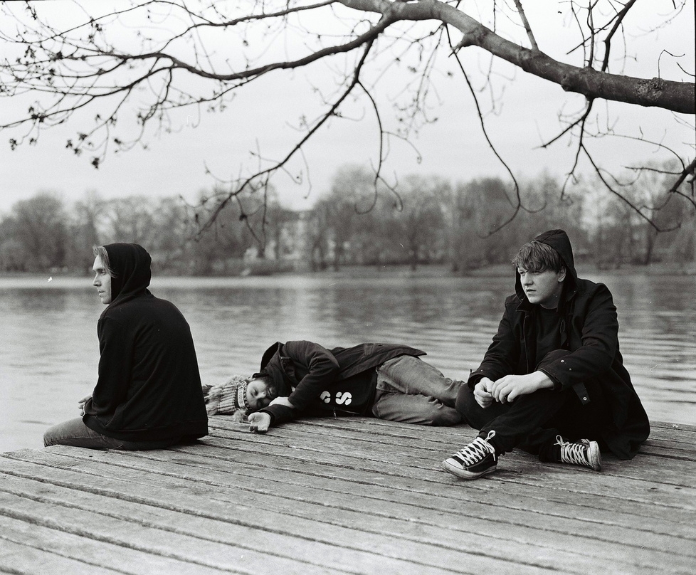 Produzierten ihr drittes Album in Berlin (von links): Martin Steer, Johannes Rögner und Jakob Häglsperger alias Frittenbude