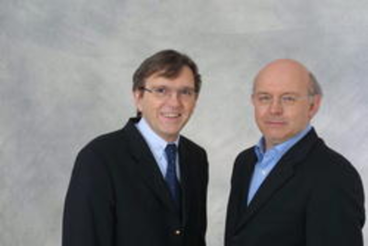 Kamen der Viva Media AG zuvor: Michael Oplesch (l.) und Horst Bork