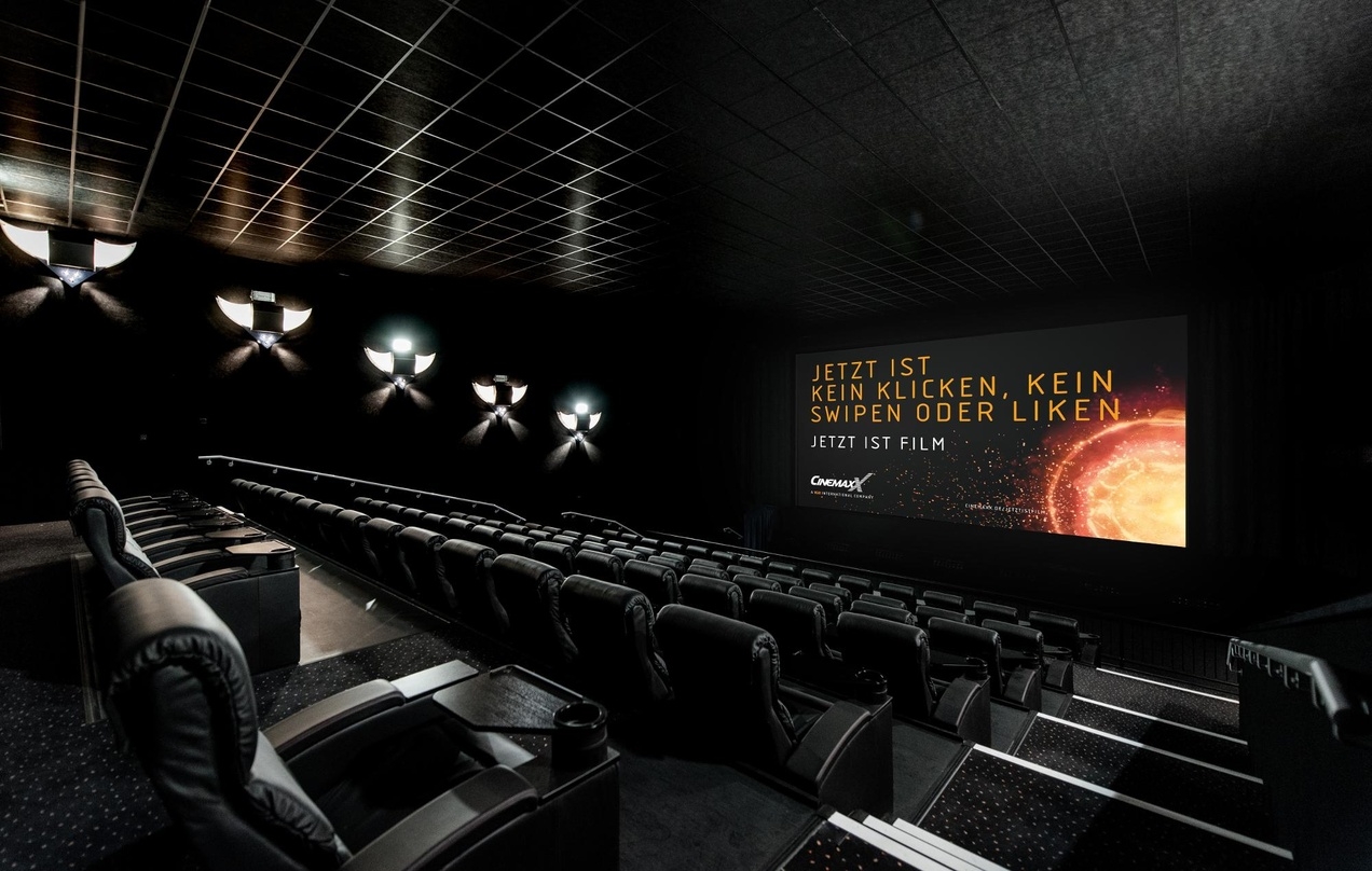 "Jetzt ist Film" heißt es ab sofort bei Cinemaxx