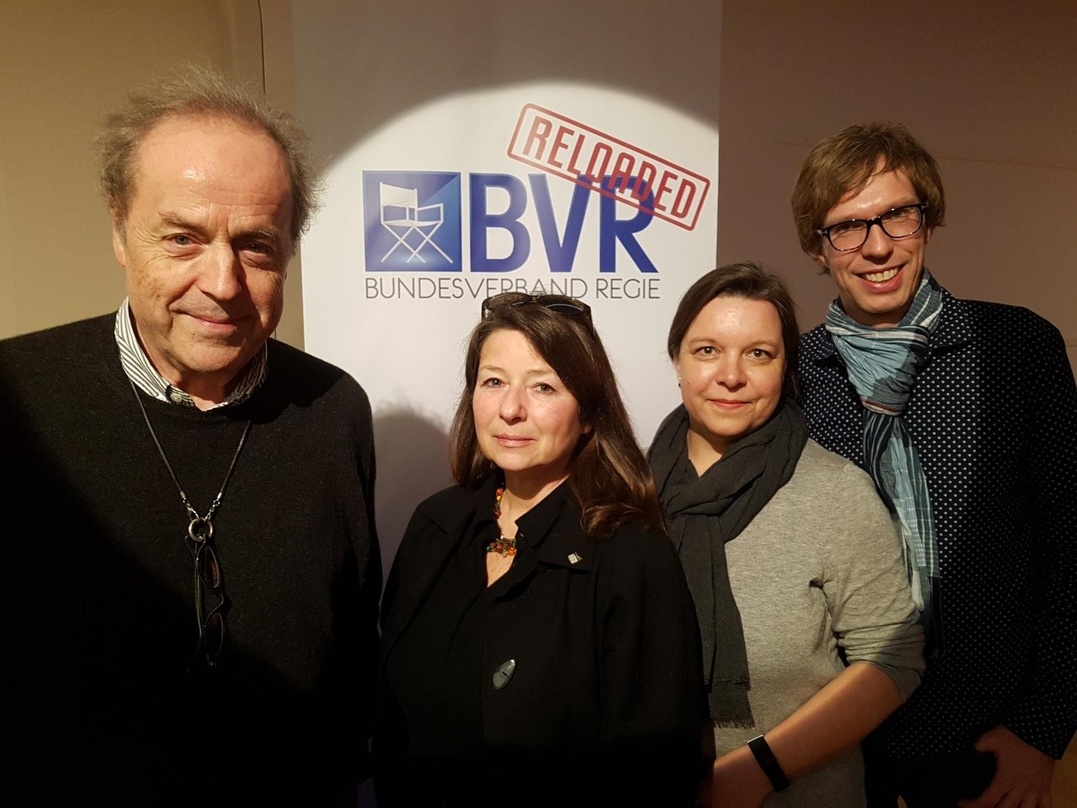 Der neue BVR-Vorstand: Stefan Lukschy, Cornelia Grünberg, Satu Siegemund und Stefan Hering, nicht auf dem Bild ist Matthias Greving