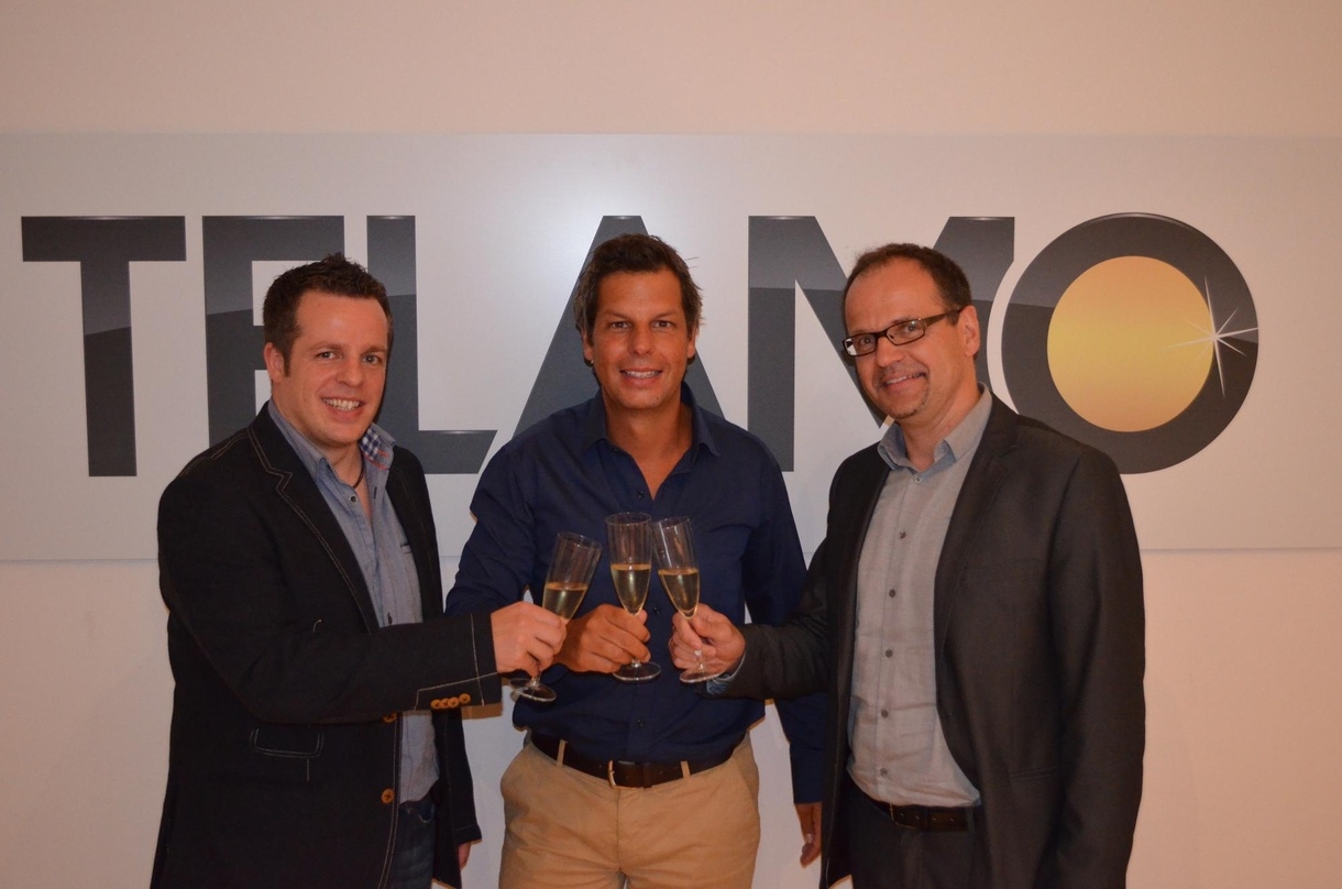 Arbeiten nun zusammen (von links): Michael Dietz (Head of Sales kdg) , Telamo-Geschäftsführer Ken Otremba und Michael Hosp (CEO kdg)