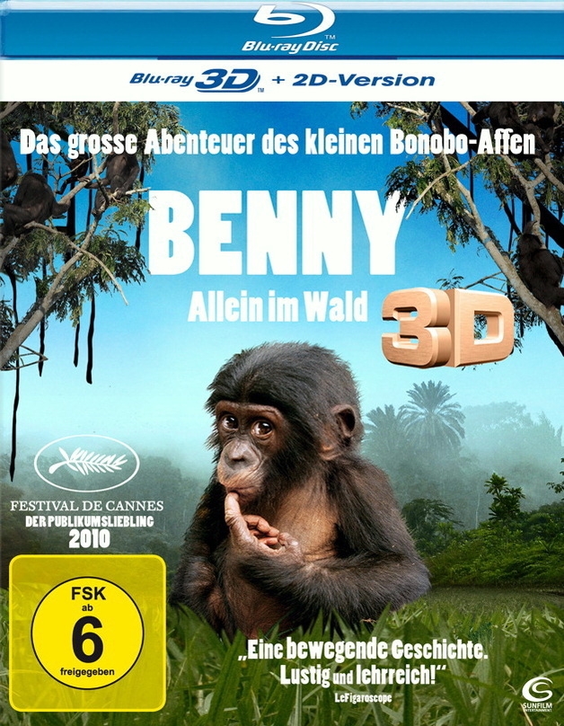 Erscheint auch auf Blu-ray 3D: "Benny - Allein im Wald"
