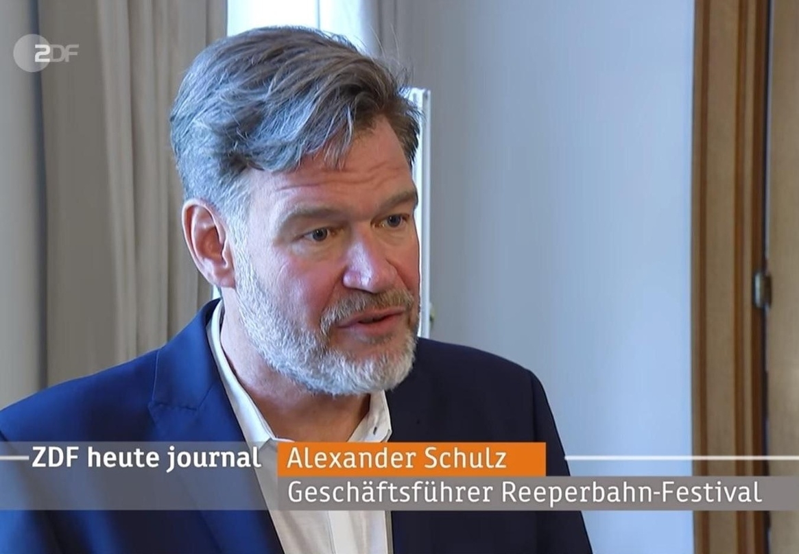 Vertrat die Interessen der Musikwirtschaft: Alexander Schulz bei der Kaffeetafel des Bundespräsidenten