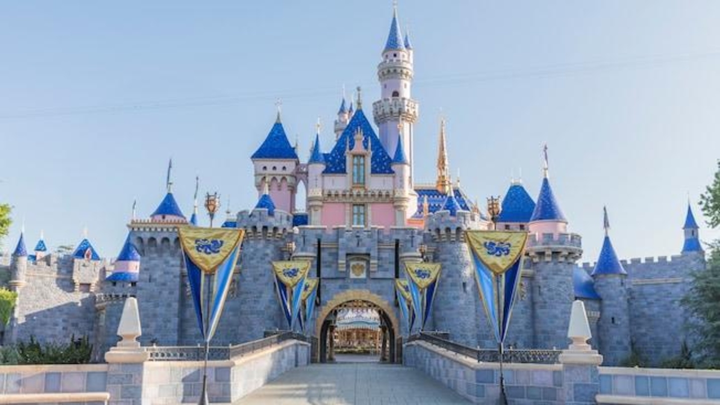 Das Schloss von "Dornröschen" befindet sich noch im Tiefschlaf in Disneyland