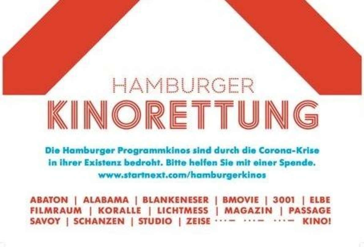 Die Hamburger Programmkinos haben eine Spendenkampagne gestartet