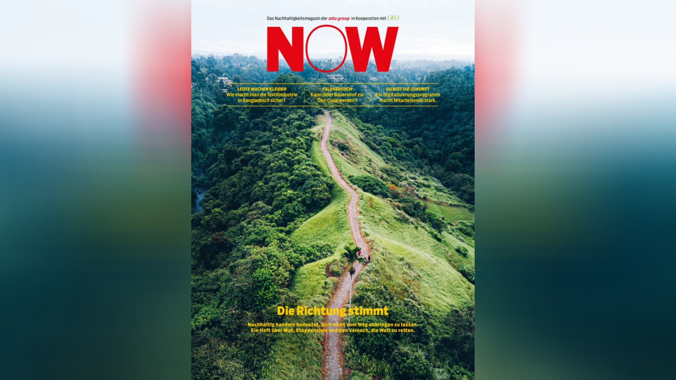Cover des Magazins "Now" –