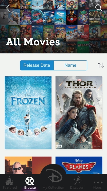 Momentan noch eng mit iTunes und iOS verzahnt: Disney Movies Anywhere