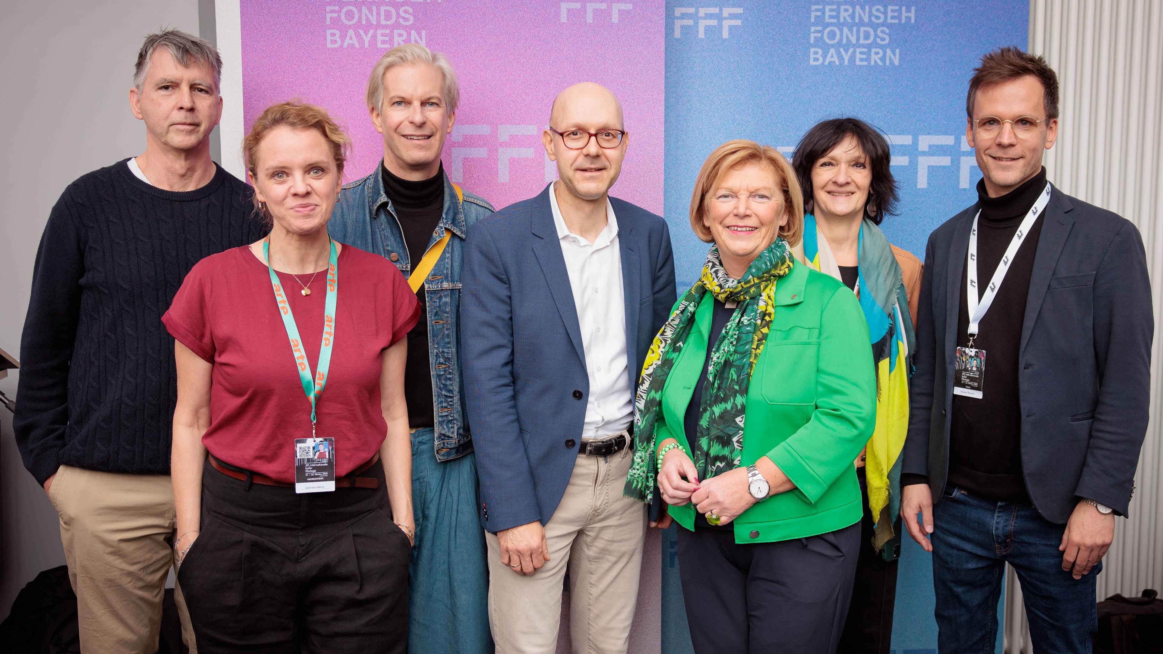 FFF BRUNCH - EMPFANG DES FILMFERNSEHFONDS BAYERN - HOF PLUS. Foto: Andreas Rau