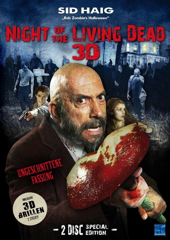 Inklusive 3D-Brillen: "Night of the Living Dead 3D"
