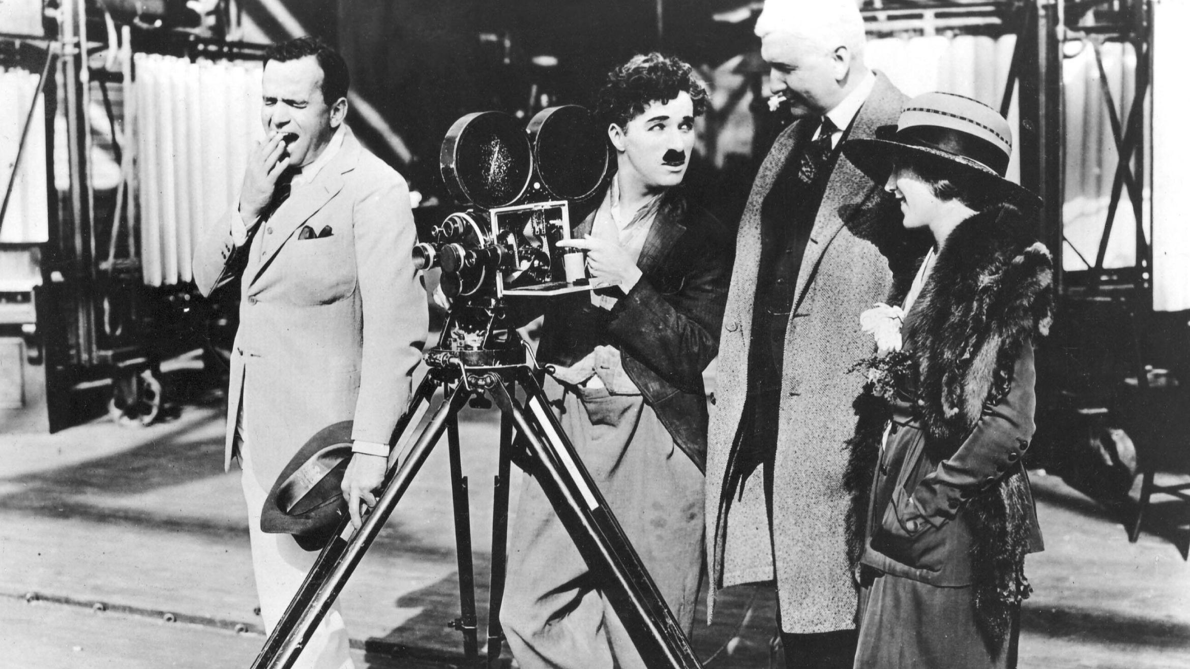 Komiker Charlie Chaplin –