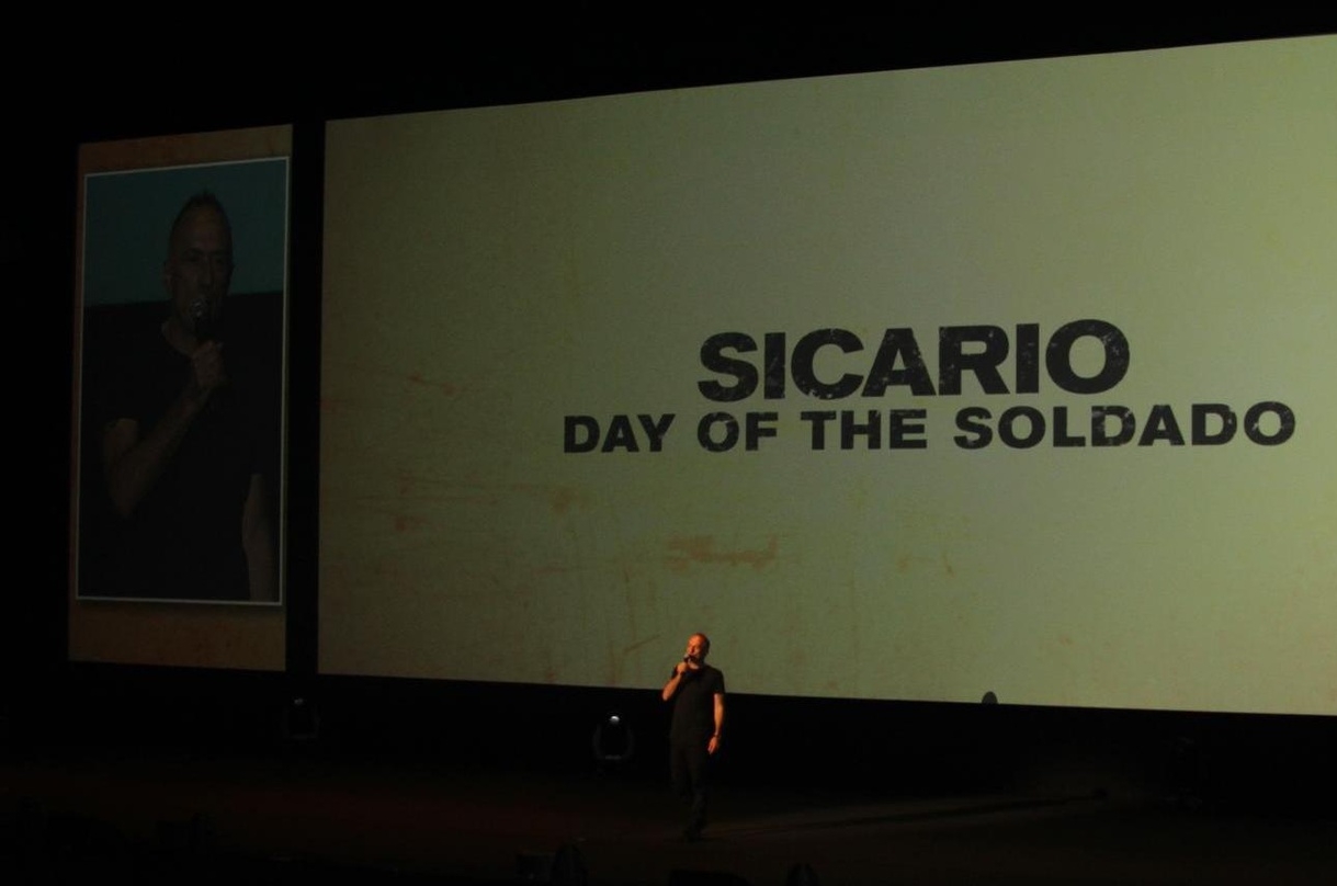 Noch vor Beginn der Studiocanal-Tradeshow präsentierte Stefano Solima "Sicario 2"