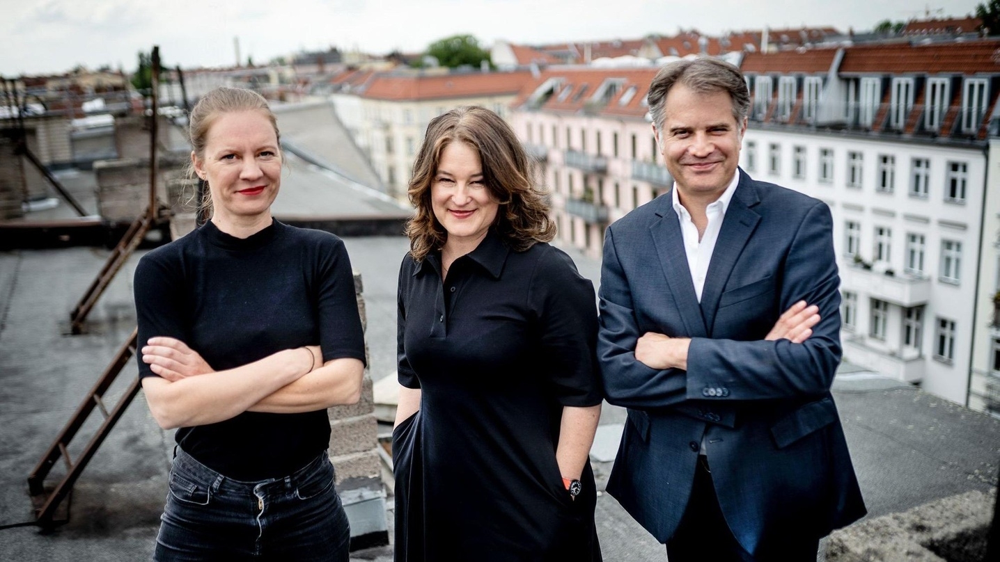 V.l.: Manka Heise, Birte Meier, Christian Esser