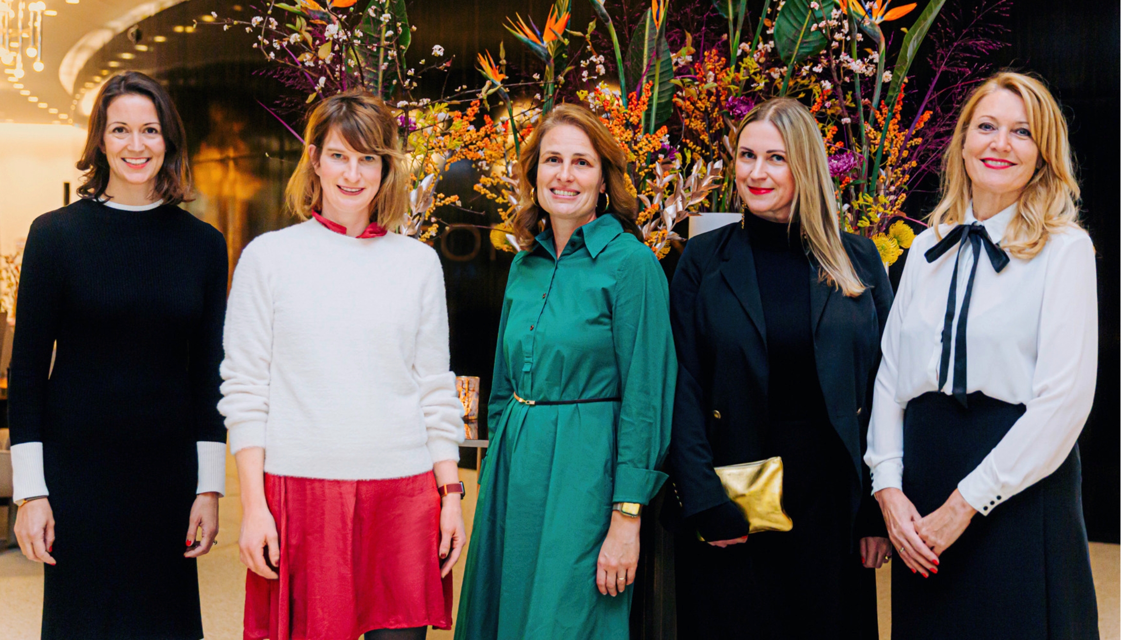 Funke meets "Edition F": Barbara Brehm, Anne-Kathrin Heier, Bianca Pohlmann, Eva Dahlke, Ulrike Staat -