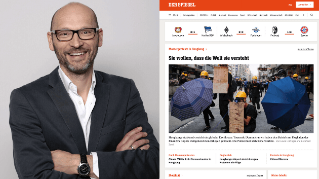 Chefredakteur Steffen Klusmann, neue "Spiegel"-Website: "mehr Tempo, mehr Tiefe"