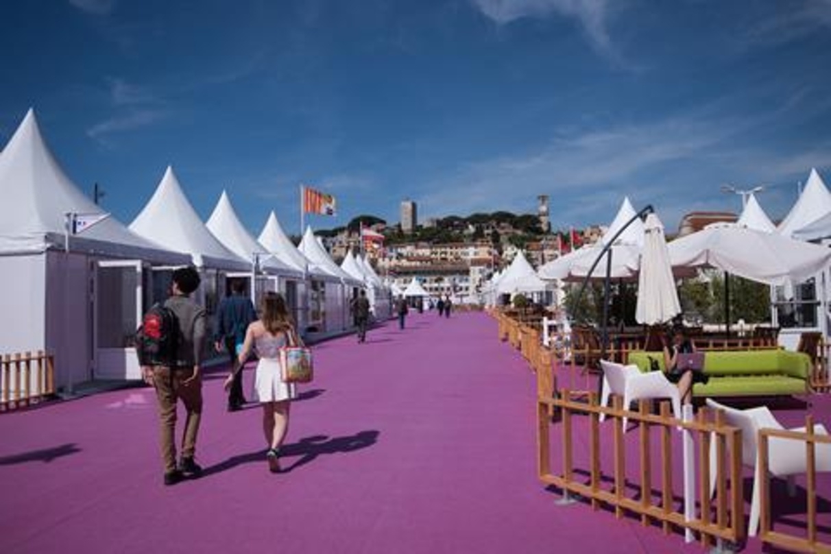 Die Zahl der Teilnehmer am Filmmarkt in Cannes ist in diesem Jahr leicht angestiegen