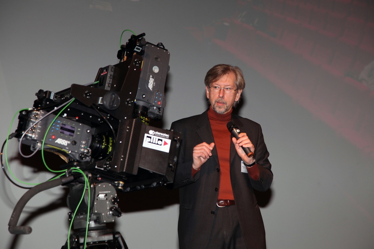 Eindrucksvolle Live-Demonstration: Johannes Steurer mit dem Alexa-3D-Rig