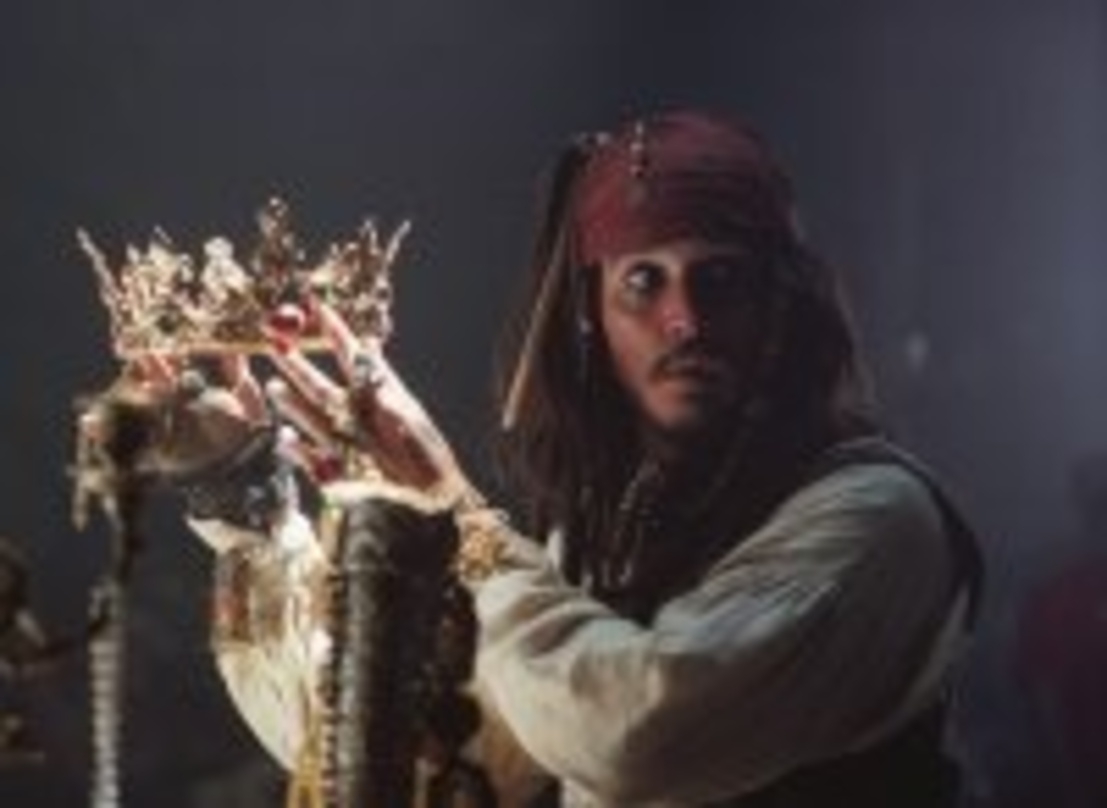 Superstar Johnny Depp in "Fluch der Karibik"