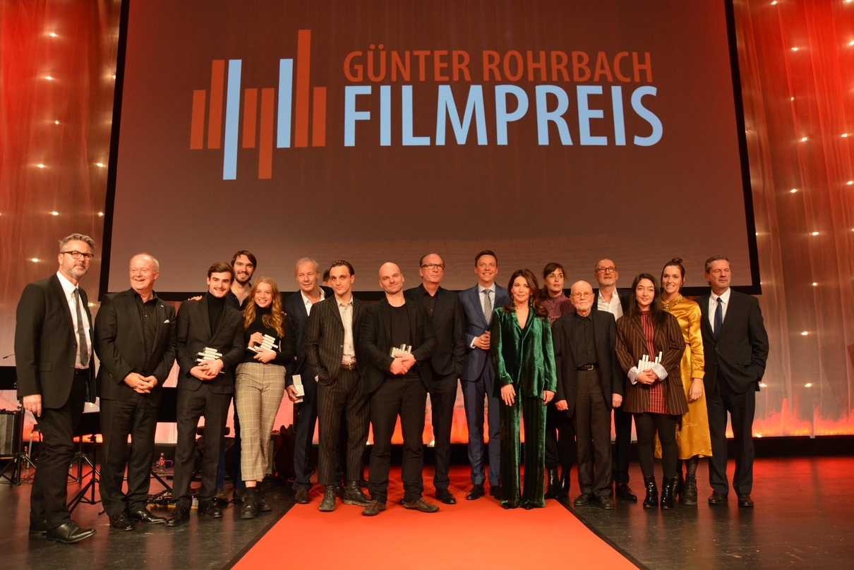 Gewinner und Laudatoren beim achten Günter Rohrbach Filmpreis