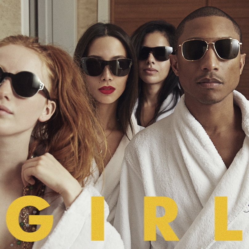 Das in UK am schnellsten verkaufte Künstleralbum 2014 bislang: "G I R L" von Pharrell Williams