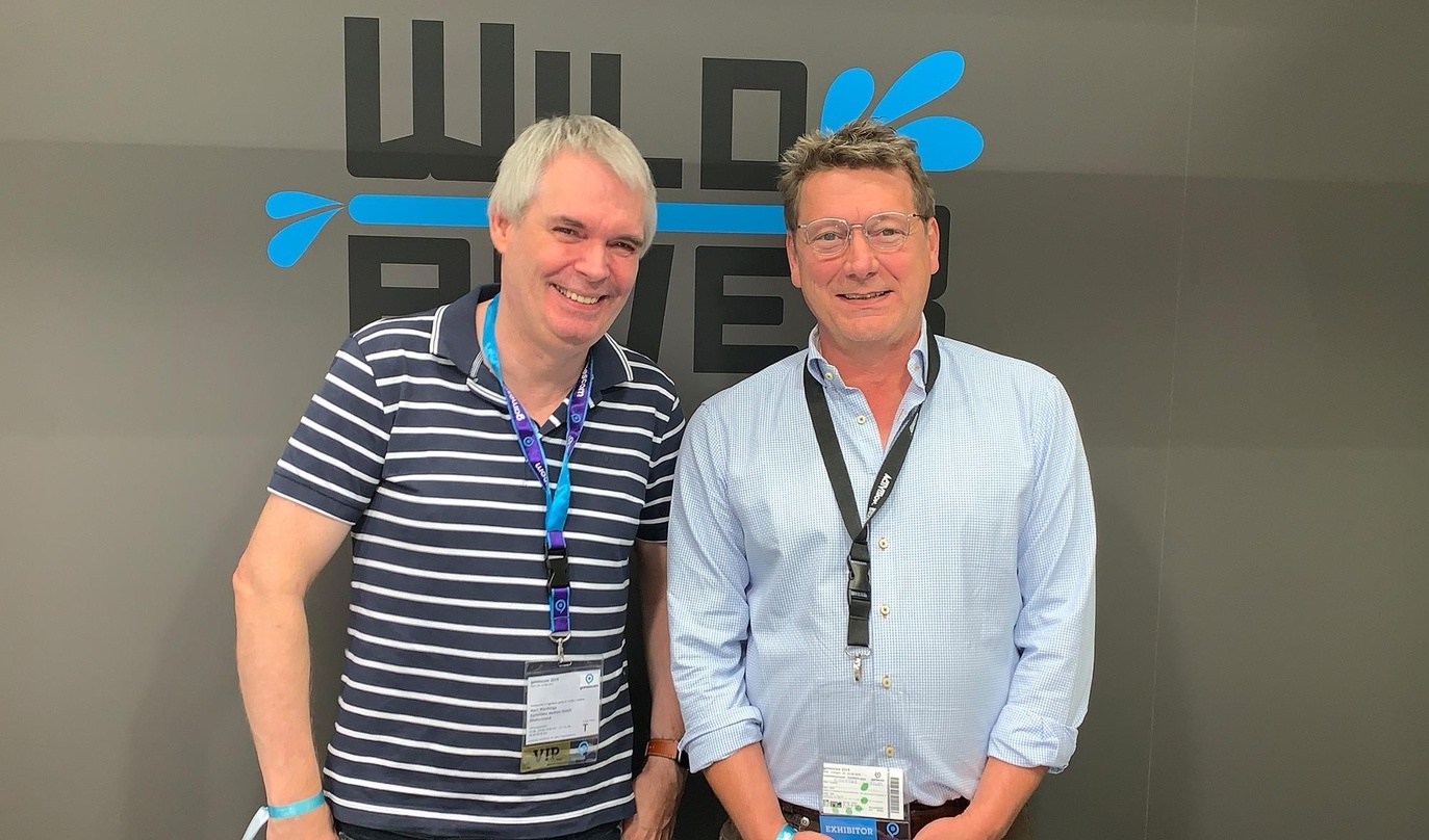 Marc Wardenga und Ralf Gronwald (v.l.) übernehmen die Geschäftsführung von Wild River Games 