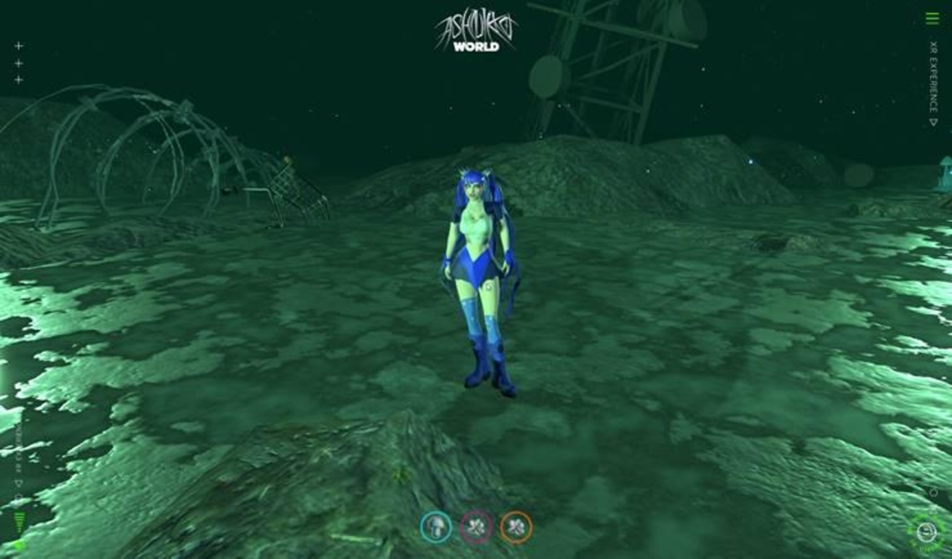 Nimmt ihre Fans mit auf Entdeckungsreise: Ashnikko als Avatar im Game