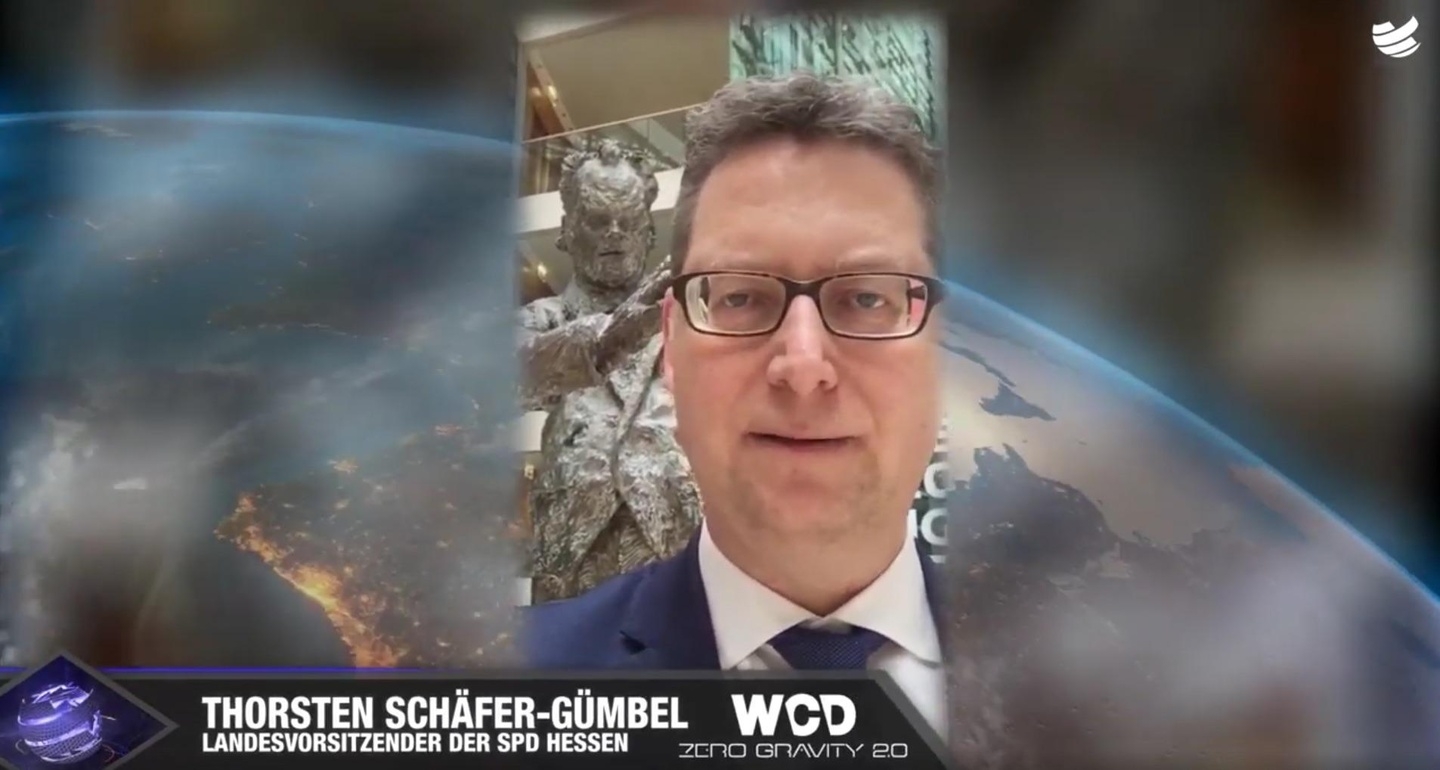 Beteiligt sich am "Space Talk" von ESA und BigCityBeats: der SPD-Politiker Thorsten Schäfer-Gümbel