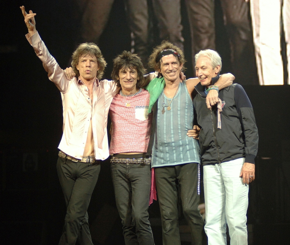 Stein des Anstoßes: Die Rolling Stones, hier auf der "A Bigger Bang' World Tour" im Jahr 2006
